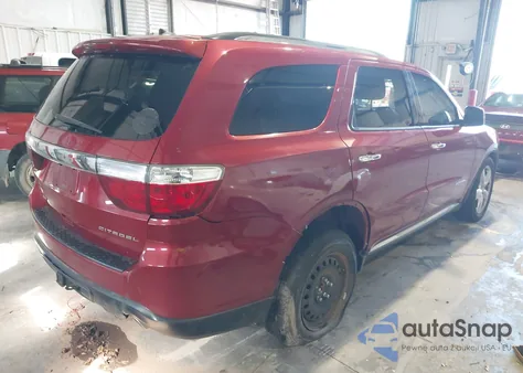 2011 Dodge Durango Citadel z USA, uszkodzony, nr VIN 1D4RD5GG6BC613627